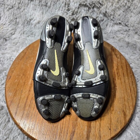 Retro Y2K Nike Tiempo Legend Men Sz 6.5 UK 6 Leather Football Soccer Cleats 2011 - Picture 7 of 9